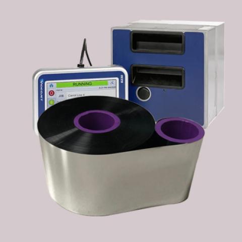 near edge thermal transfer over ribbon